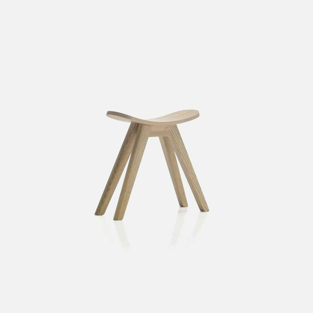 Low Oak Stool